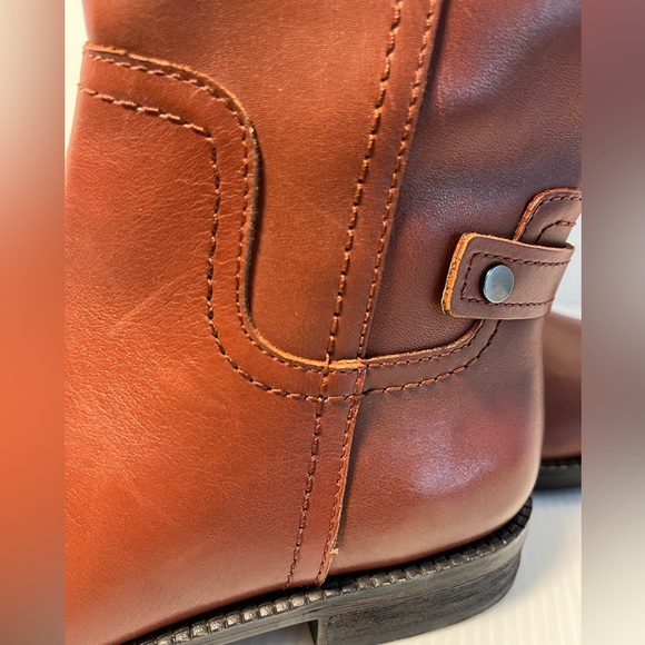 Franco Sarto Genuine Leather Upper Knee-High Boots US sz 6 Color: Cognac - Picture 6 of 14